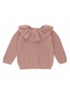 Konges Slojd - Knit Collar Sweater Rose