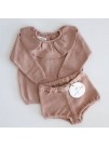 Konges Slojd - Knit Collar Sweater Rose