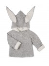 Oeuf - Alpaca Hoodie Bunny Gray