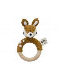 Sebra - Hekluð Hringla Bambi