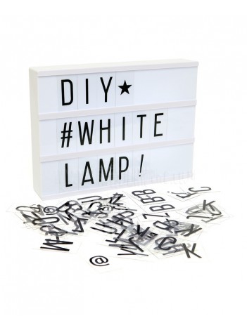Lightbox A4 Hvítt
